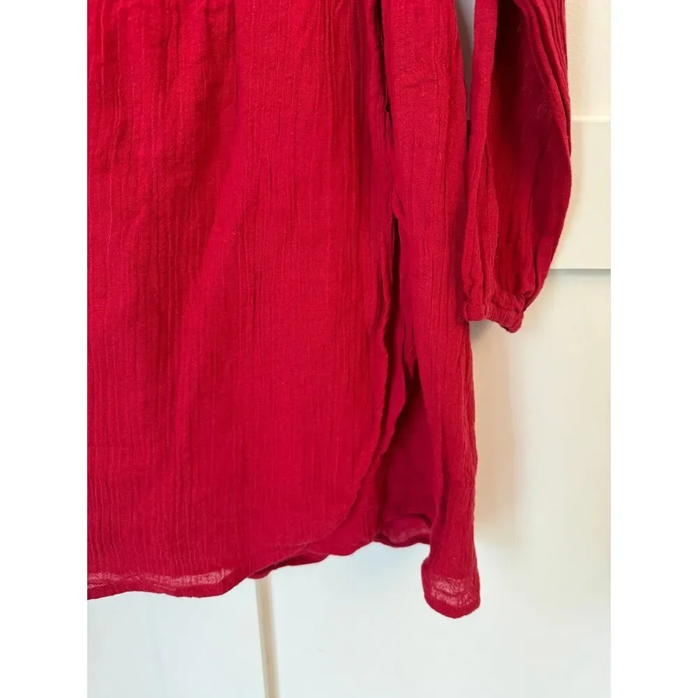 Well Dressed Wolf Gauze Tunic Set Red‎ size 7